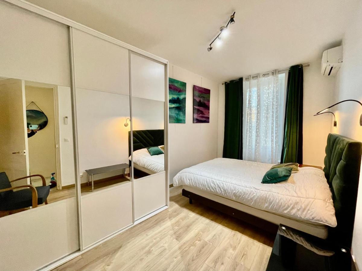 Spacious 3 Bedroom Flat Nice Center - Magnificent View-Parking Екстер'єр фото