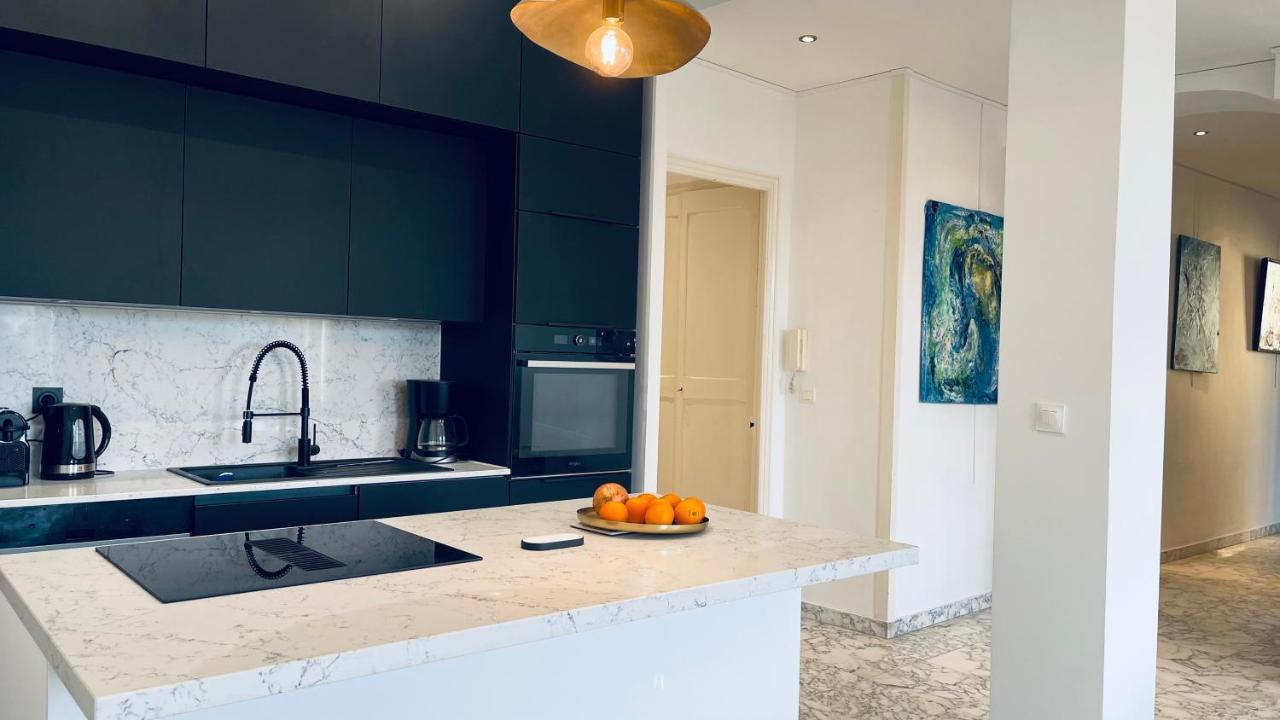 Spacious 3 Bedroom Flat Nice Center - Magnificent View-Parking Екстер'єр фото